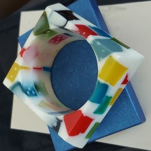 Vintage Fruit Salad Lucite Bracelet